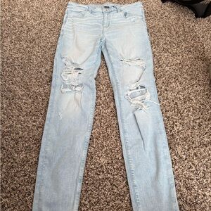 AE Next Level Ripped High-Waisted Jegging